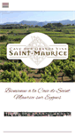 Mobile Screenshot of cave-saint-maurice.fr